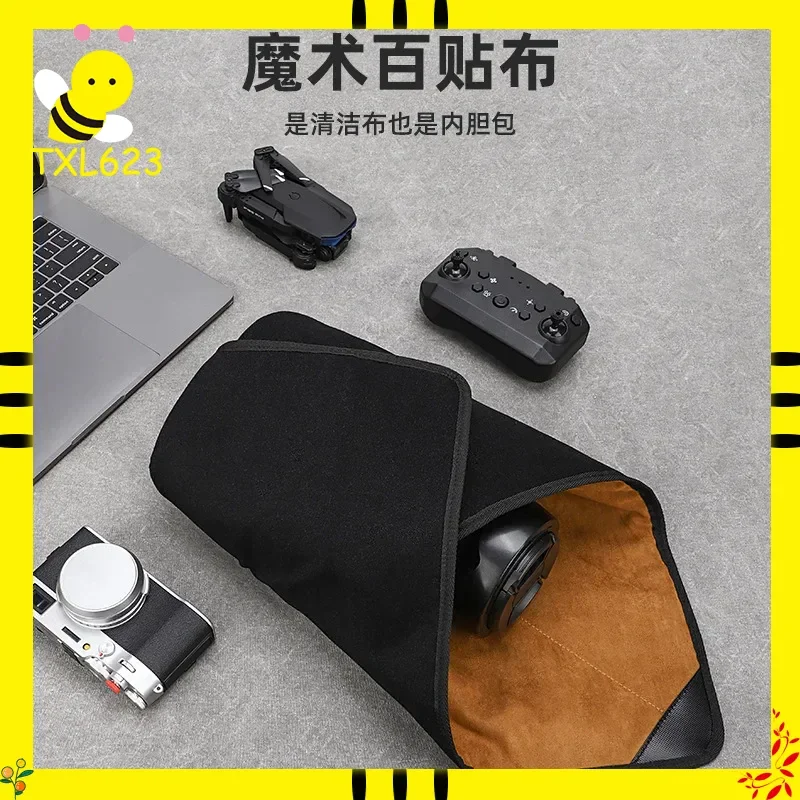Generic Camera Wrap Cloth Thick Shock Absorption Protective Pouch For Dslr Mirrorless Camera Lens Storage