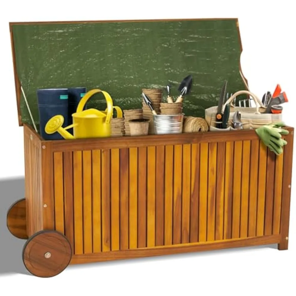 57 Gallon Wooden Ou… - image