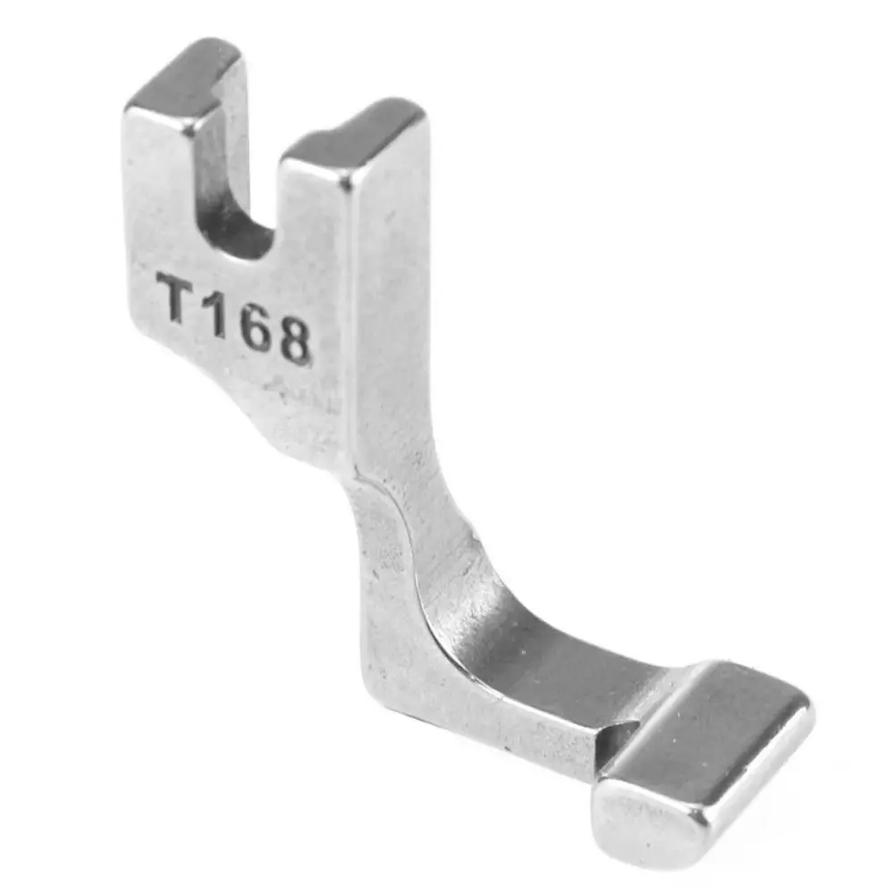1Pcs Steel Zipper Presser Foot Lockstitch Single-Sided Unilateral S518L/T168 Random Flat Car Invisible