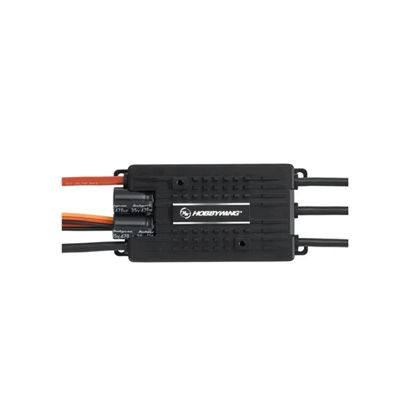 RoRuS1pc Original HobbyWing Platinum V4 60A 80A 120A ESC 3S-6S For 450-480-500-550 Class Helicopter (Propeller: 325-360mm)