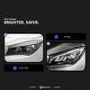 자동차 스타일링 헤드 램프 W117 CLA200 헤드라이트 2014-2018 CLA260 LED 헤드라이트 DRL 신호 LED 프로젝터 렌즈 자동차 액세서리 2