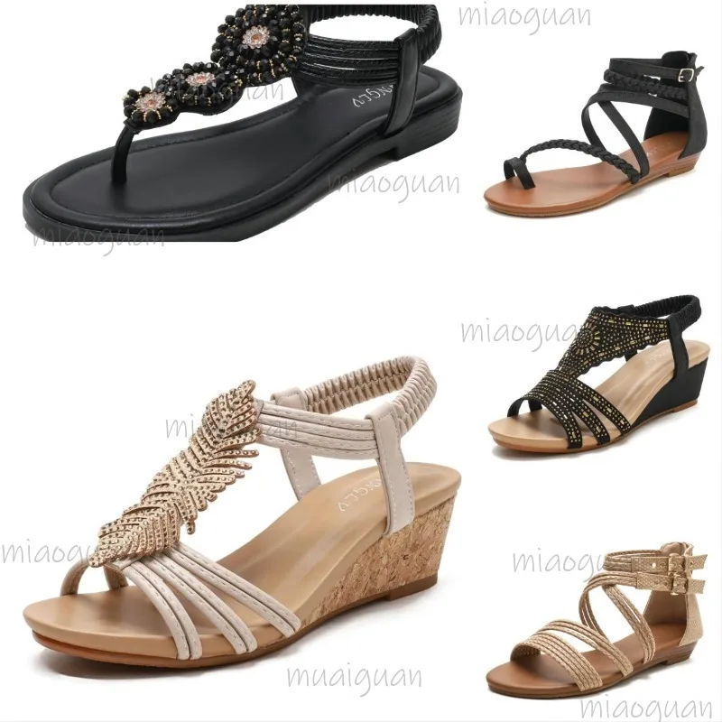 Muti-Choices/женские сандалии на молнии с открытым носком и цветочным принтом на танкетке с ремешком сзади, женские повседневные модные сандалии с узким ремешком, женские летние сандалии Muti-Choices/женские сандалии на молнии с открытым носком и цветочным принтом на танкетке с ремешком сзади, женские повседневные модные сандалии с узким ремешком, женские летние сандалии