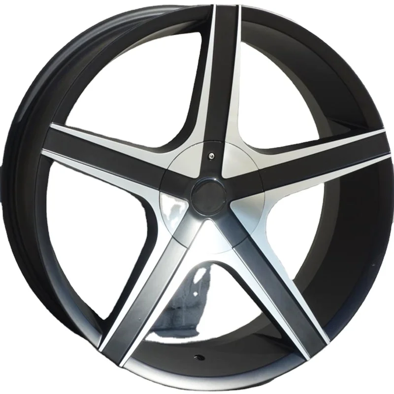 

22*9.5 Inch 6 Holes 6x139.7 Low Pressure 4x4 Black Offroad Alloy Wheels