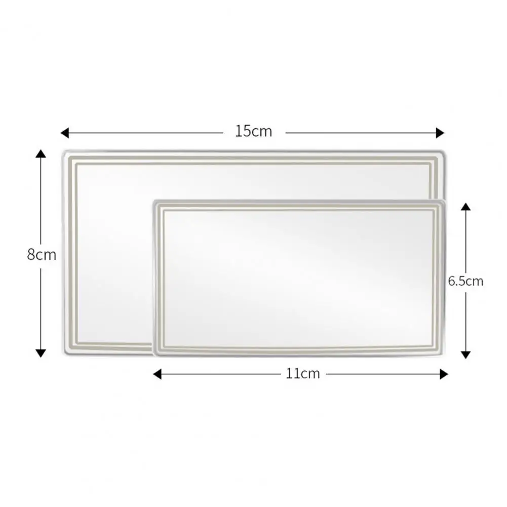 

Auto Styling Car Visor Cosmetic Mirror Mini Ultra-thin High-quality Car Sun Visor Travel Vanity Mirror