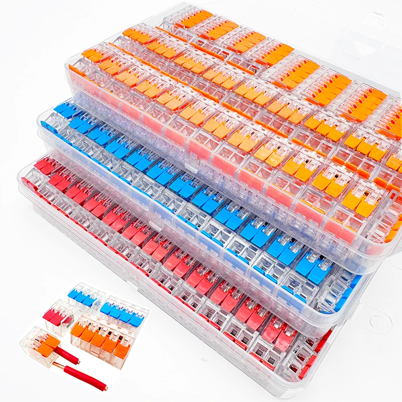 

86 sets of universal quick connection terminals, equipment electrical connector rod cable connector terminals 250V/32A
