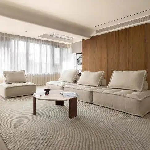 xx-Modern Hotel Live Room Couch Modular Compressed Sofa Bed Set Home Furniture Fabric Living Room Sofas*
