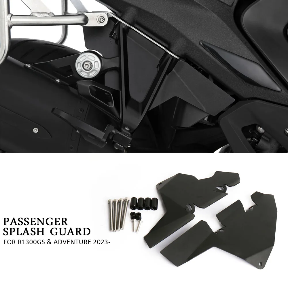 

New Rear Side Fender Mudguard Extension Passenger Splash Guard Kit For BMW R1300GS Adventure R 1300 GS r1300gs 2023 2024 2025