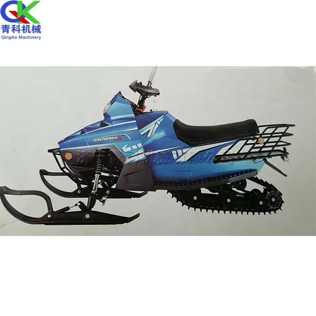 Rubber Crawler Tracked Snowmobile with High Power