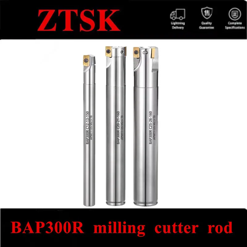 BAP300R 10 12 16 18 20 24 25 32 mm hardmetalen wisselplaat geklemd frezen snijden schouder haakse precisiesnijder frees APMT1135