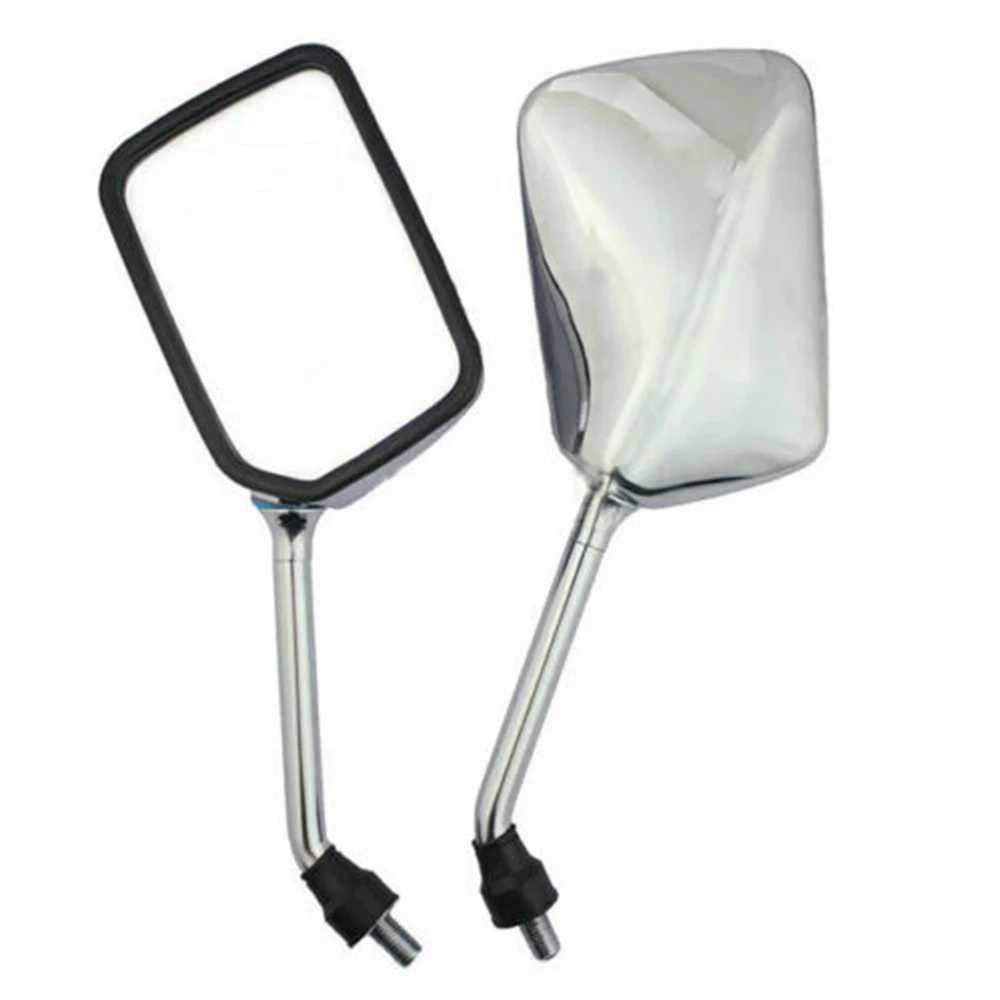 Espejo retrovisor lateral cuadrado modificado para motocicletas de 8MM para Honda VT125 Shadow CA125 CMX250 Rebel CM125 CM250 CM450 Accesorios