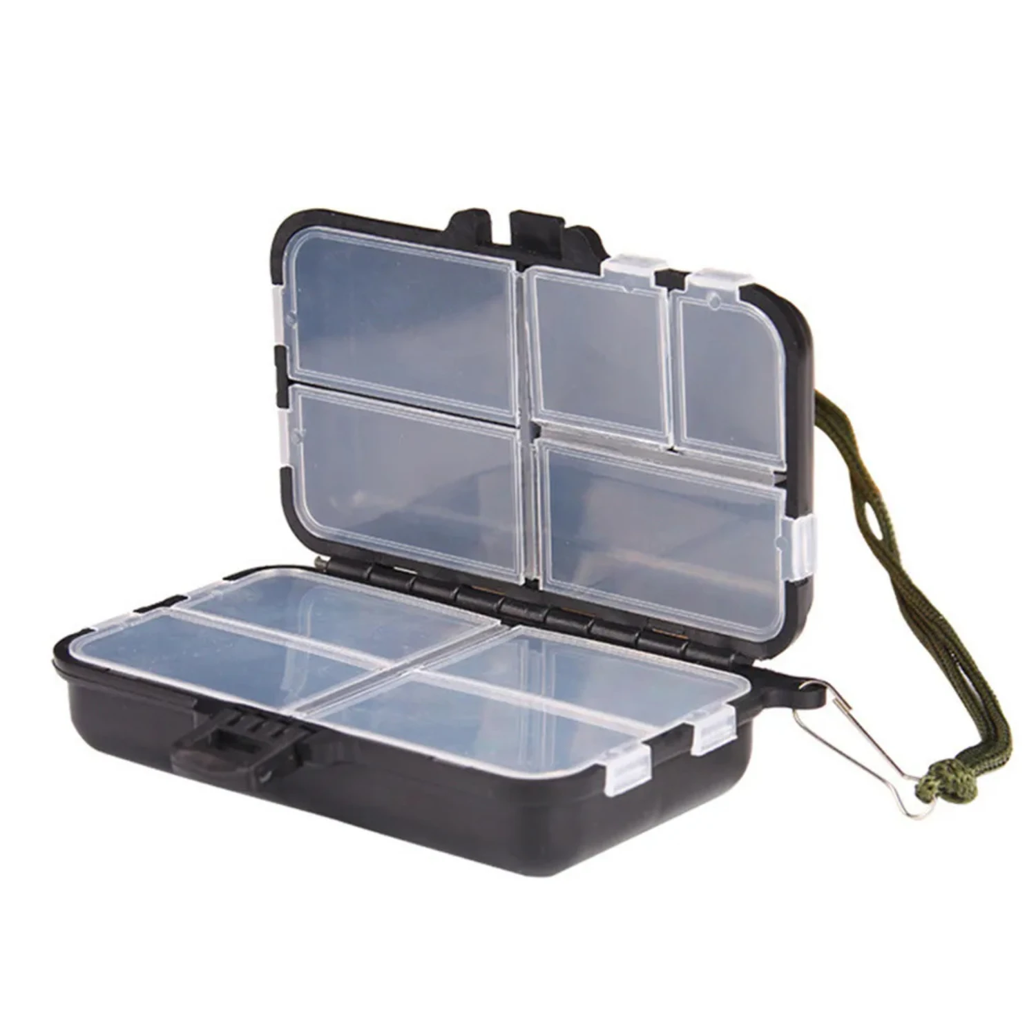 Double Sided Fishing Gear  Box Duo  Lu Ya Accessories Fishing Gear Hook Bait Box Fishing Carp Set Accessories Box