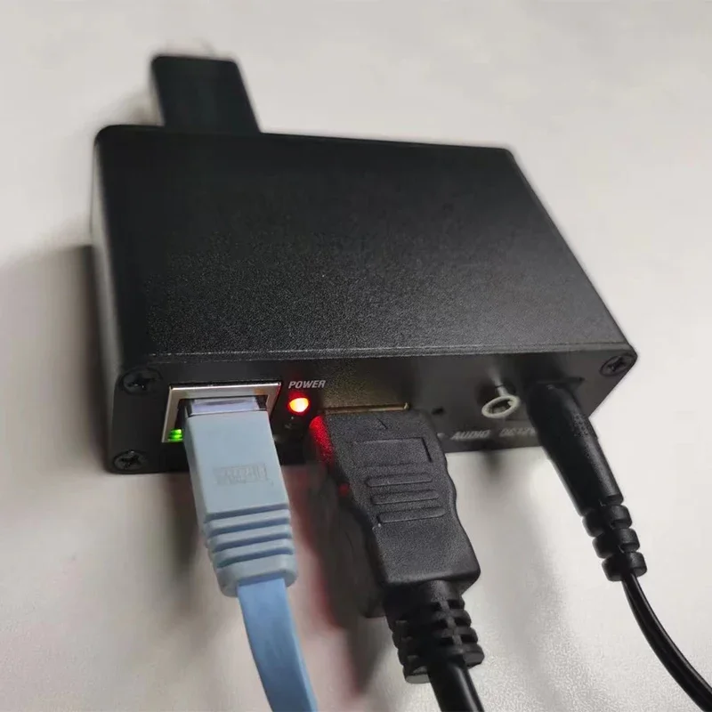 OTV-UMP1 Dispositivo encoder per trasmissione live senza pilota da USB a rete video HD Lettore multimediale USB live con spinta disco U con uscita HD