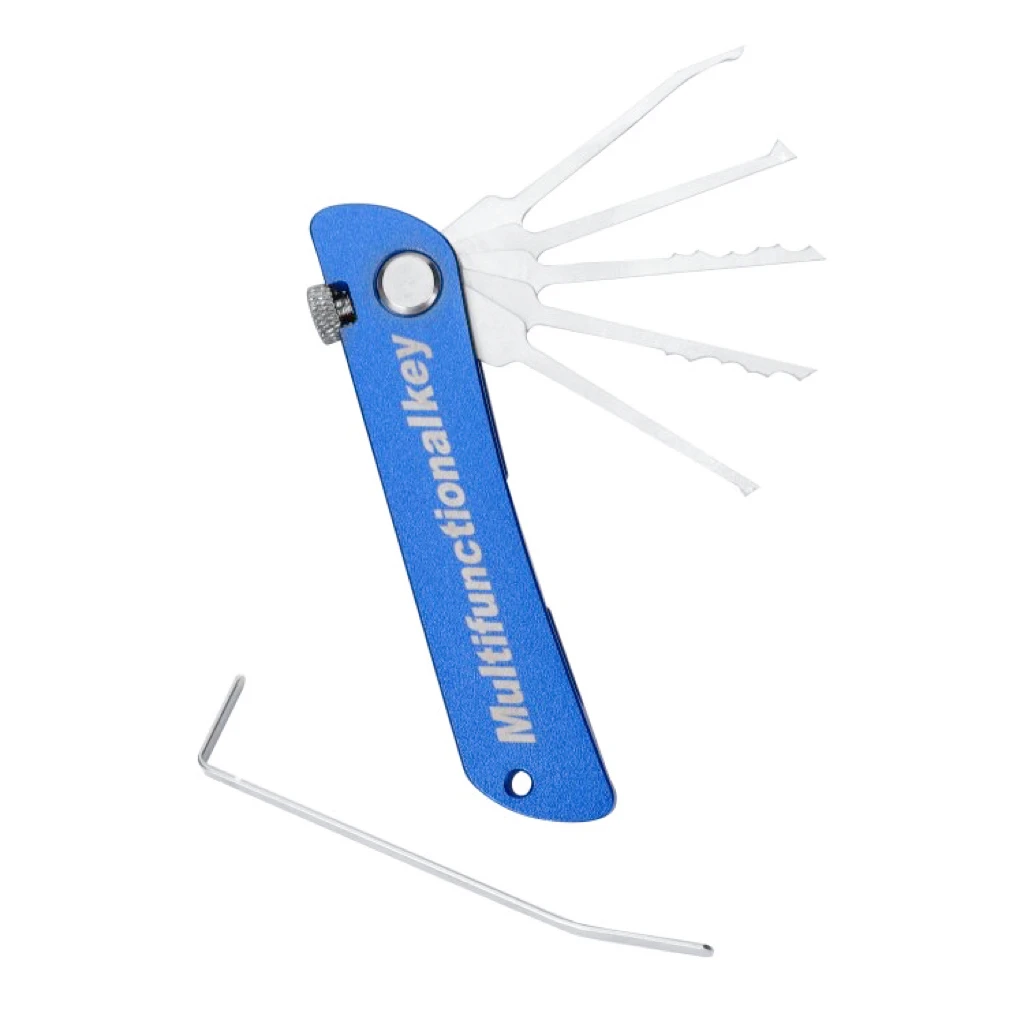 21-in-1 Lock Picking Tools Set Stainless Steel Durable Locksmith Mini Hook Pick Key Extractor Multi-function Outdoor Lover Gifts image 6