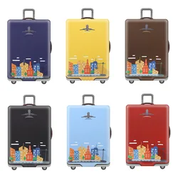 Luggage Protective Cover Suit 18-32 Inch Suitcase Dustproof Anti-scratch Elastic Protector Trolley Case Travel Accessories