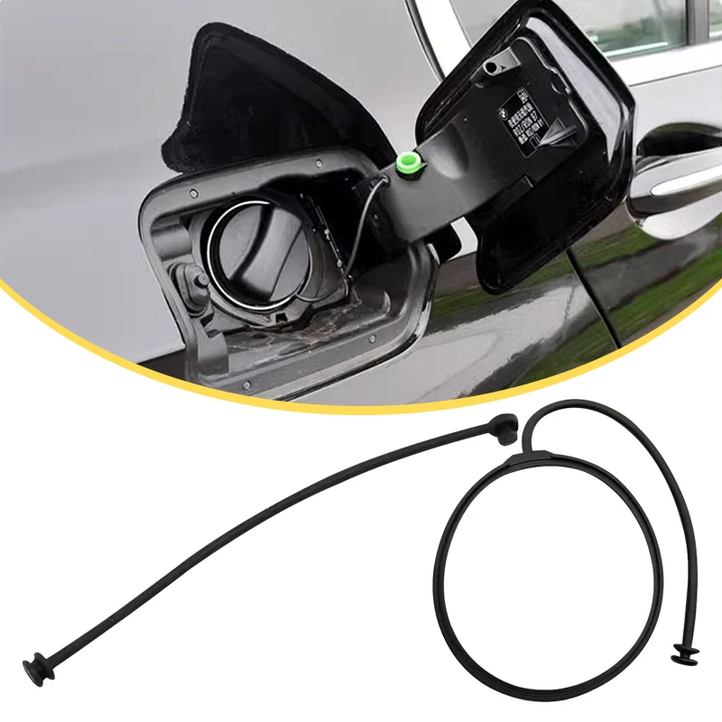 Línea de cubierta de tanque de tapa de combustible de coche para BMW F01 F10 F15 F20 F25 F30 F34 E46 E60 E70 E84 E90 gasolina diésel 16117222391 16117193372