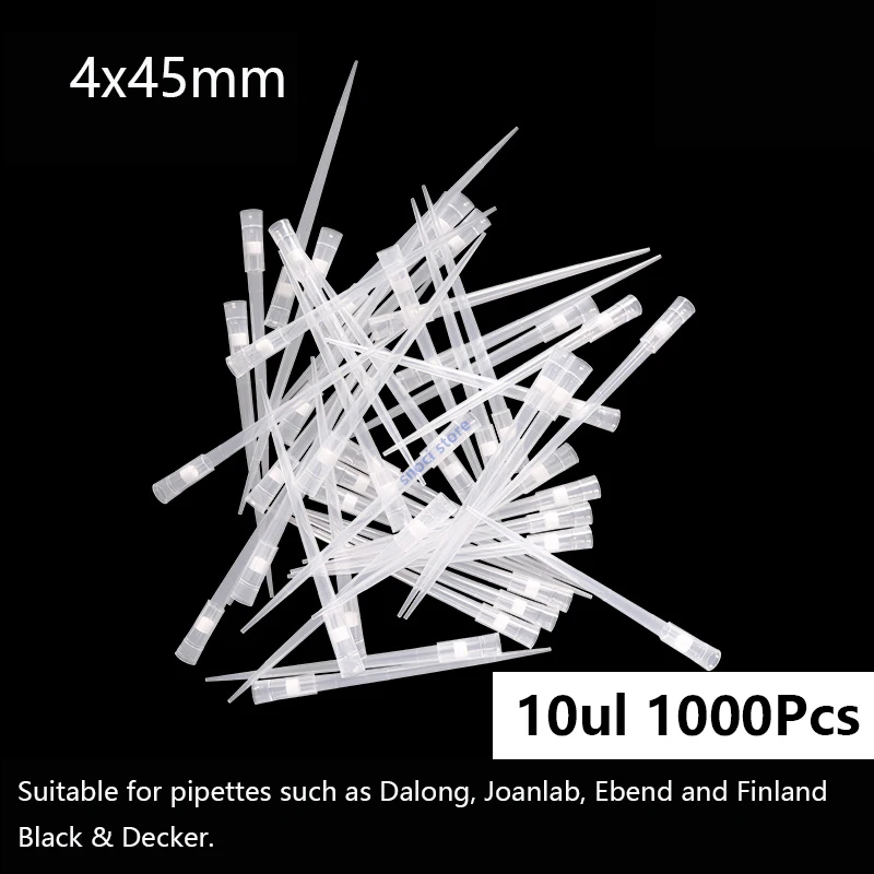Einweg-Pipettenspitze, Pipettenspitze aus Kunststoff, blaue Düse, 10, 200, 1000 µl, 1,5 ml, Düse für den Einsatz im Chemielabor und im Unterricht. – Detail 4