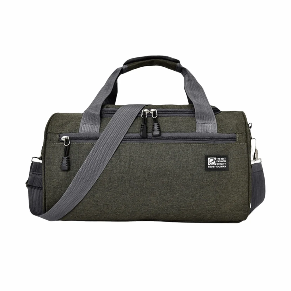 

Portable Travel Duffel Bag Crossbody Large Capacity Women's Fitness Handbag Durable Wear-resistant Travel Luggage Bag