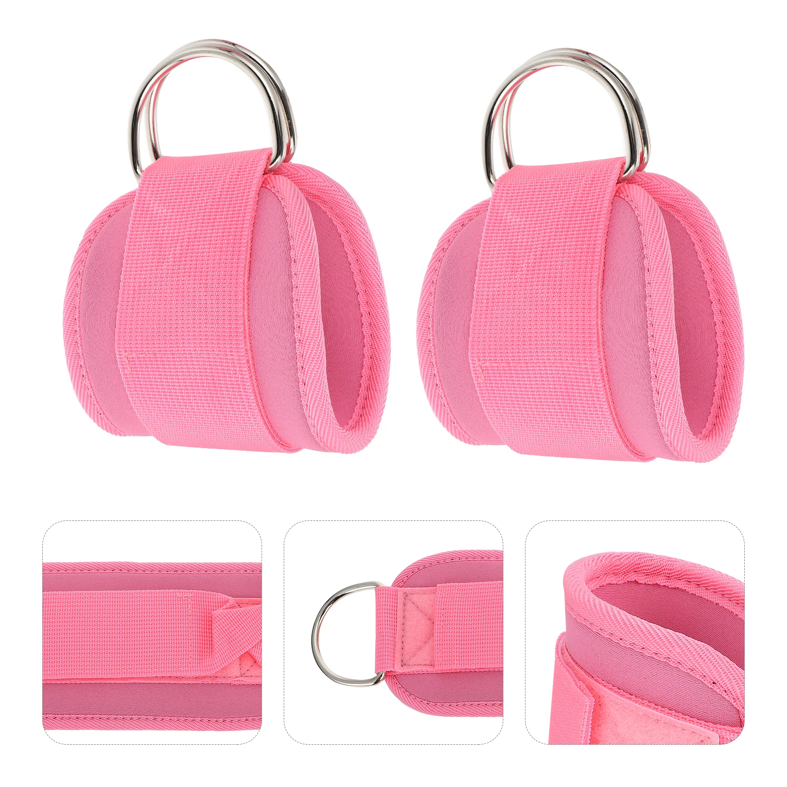 

1 Fitness Ankle Buckle Leg Training Band Foot Ring Buckle Tension Rope Accessories Indoor Exercise Puller Resistance