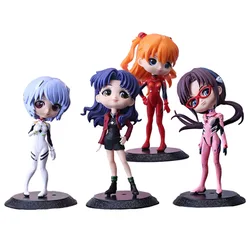 Anime EVANGELION Figure Ayanami Rei Asuka Langley Soryu EVA Cute Standing Figure Toy PVC Tabletop Gift Collection Decoration