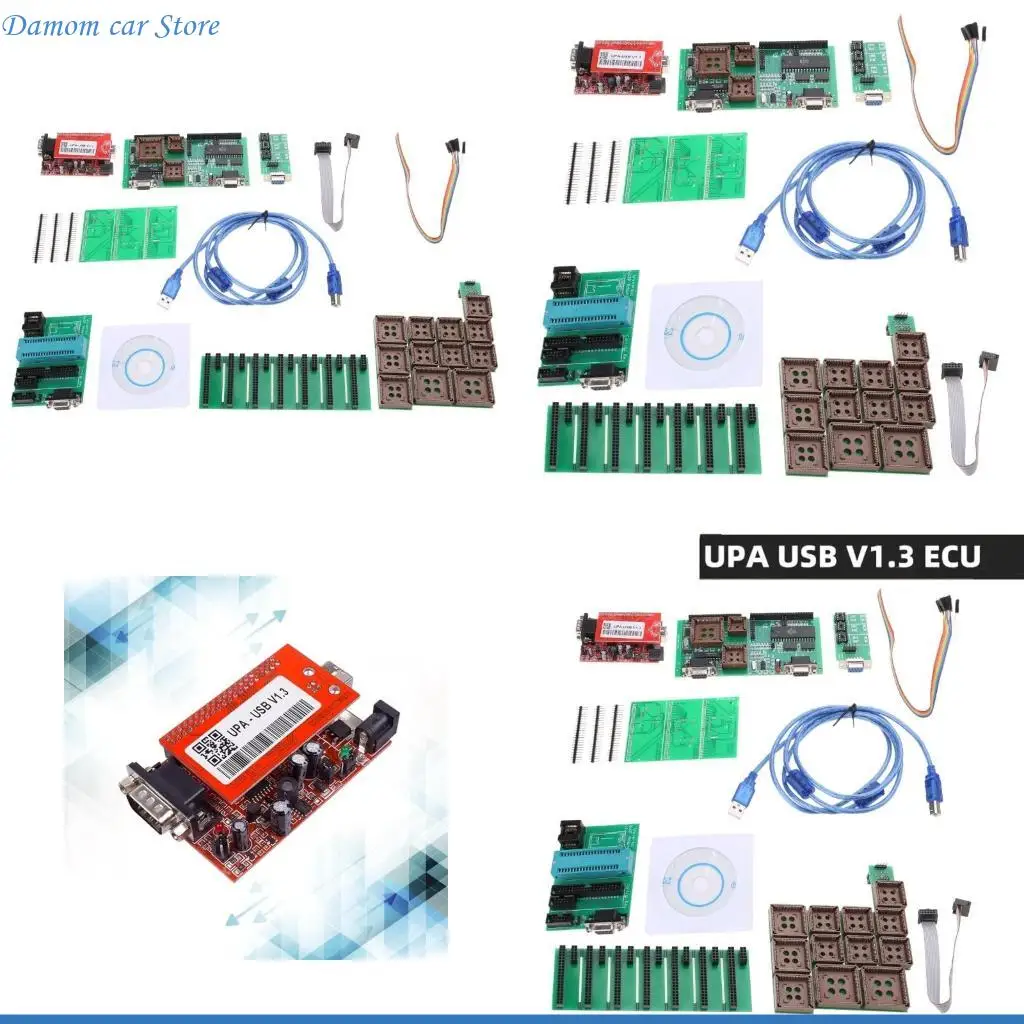 

V1.3 UPA USB-инструмент для настройки чипов, серийный программатор, комплексный инструмент для программирования для диагностики автомобильного компьютера, отладки