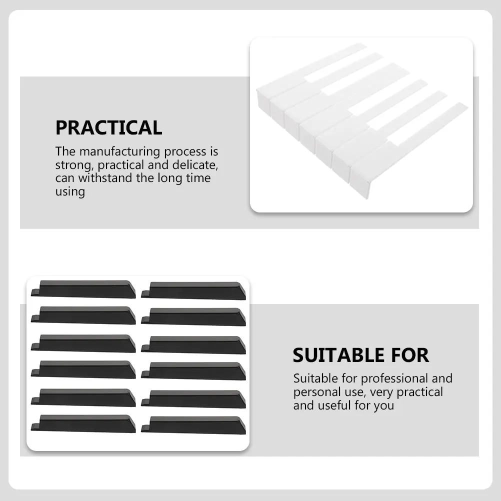 

88 Pcs Piano Repair Parts Keys Skin Replacement Keyboard for Tools Overlay