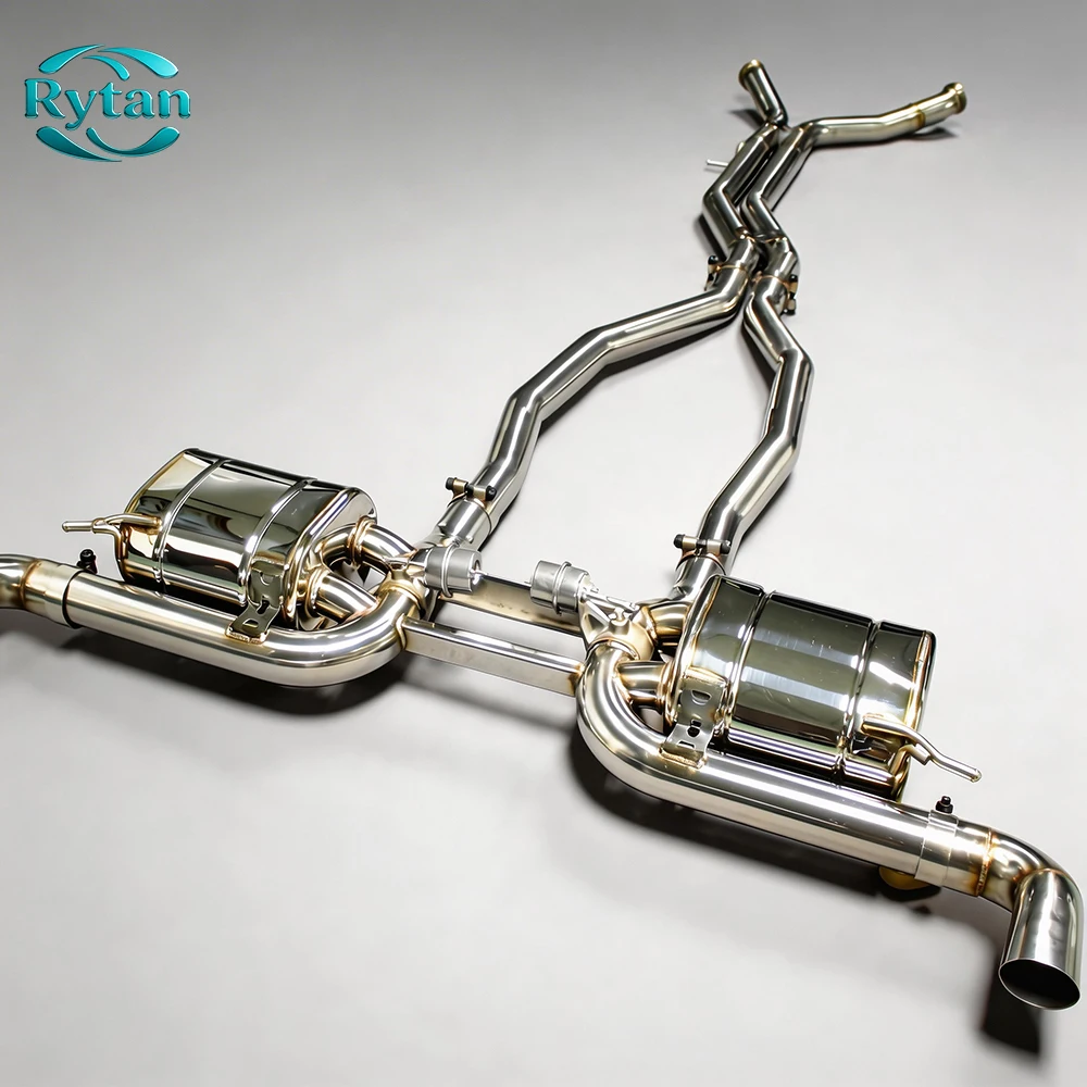 Rytan Valved High Quality Stainless Steel Valvetronic Exhaust Pipe System Catback for  GLE