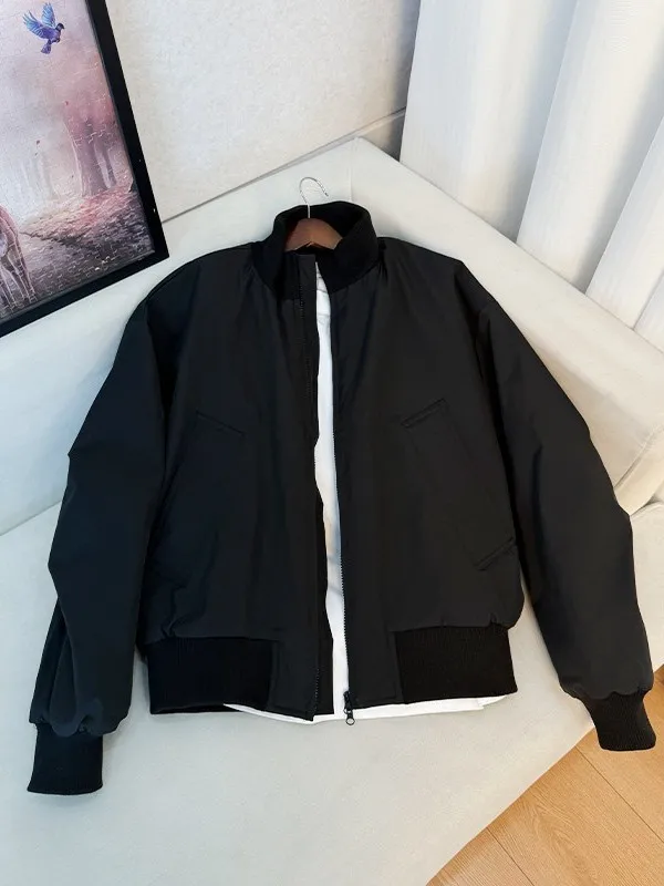 

Мужская хлопковая куртка Cleanfit American Sle Pilot: модная осенне-зимняя бейсбольная верхняя одежда из теплого полиэфирного волокна