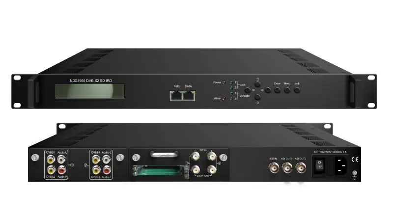NDS356X DVB-(T) UDP and RTP/RTSP IP Output Decoder