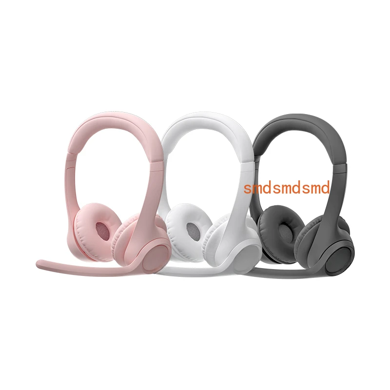 Bluetooth noise reduction headset microphone office learning lightweight design