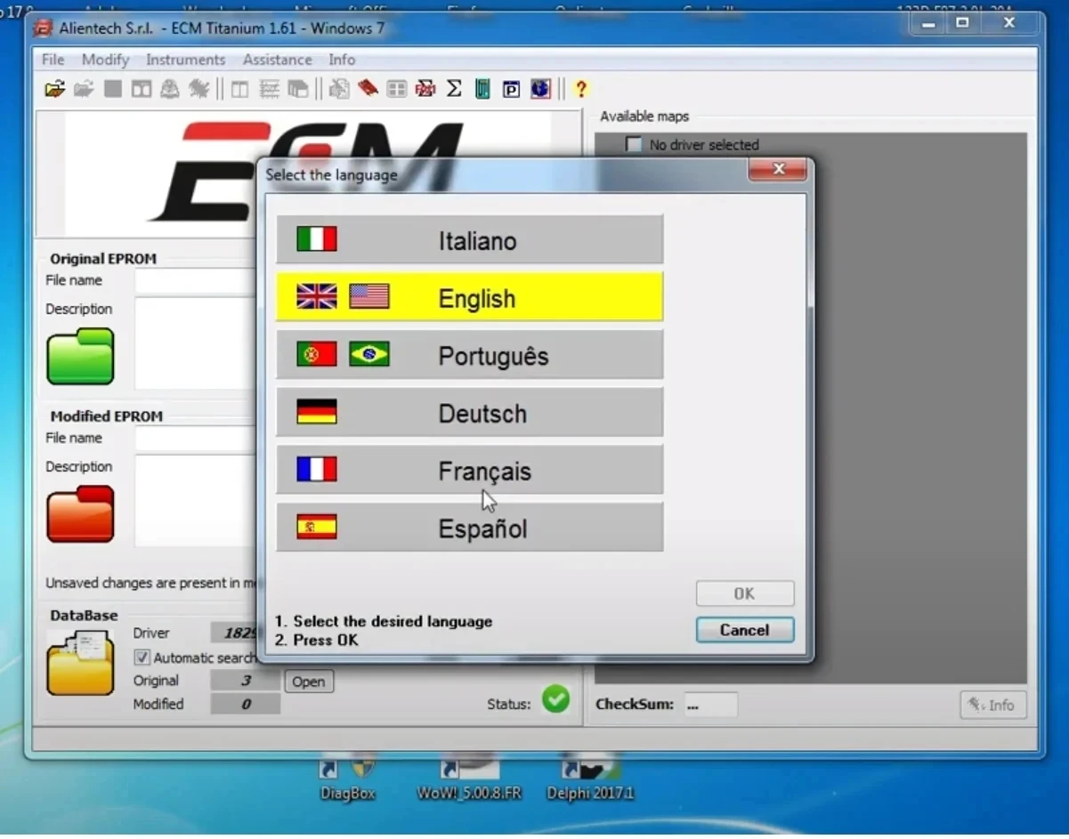 ECM TITANIUM 1.61 With 26000 obd2 scanner Software + Driver ECM 18259 + Drivers for ecu Car Maintenance Tools support windows 10
