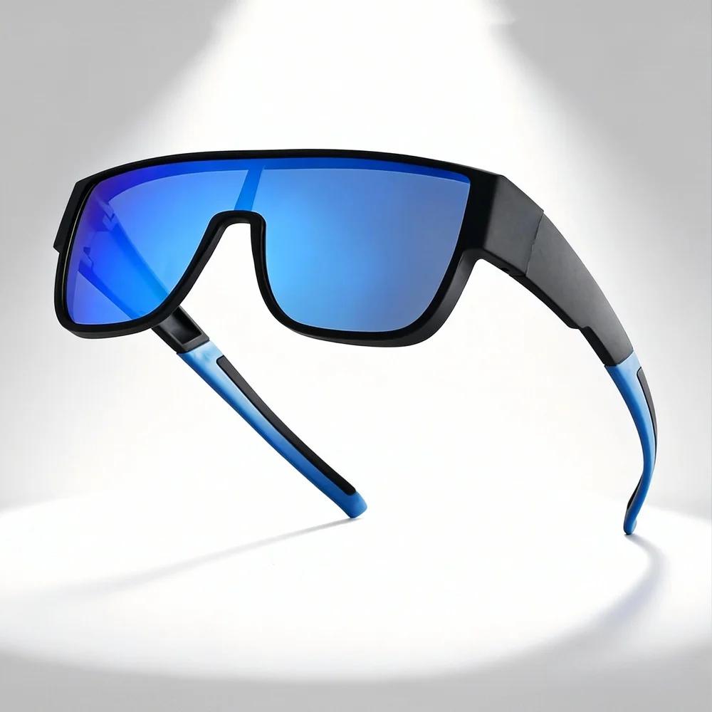 Cycling, color changing sunglasses, outdoor sports, cycling, marathon, windproof men's goggles, running, fishing, mountain goggl