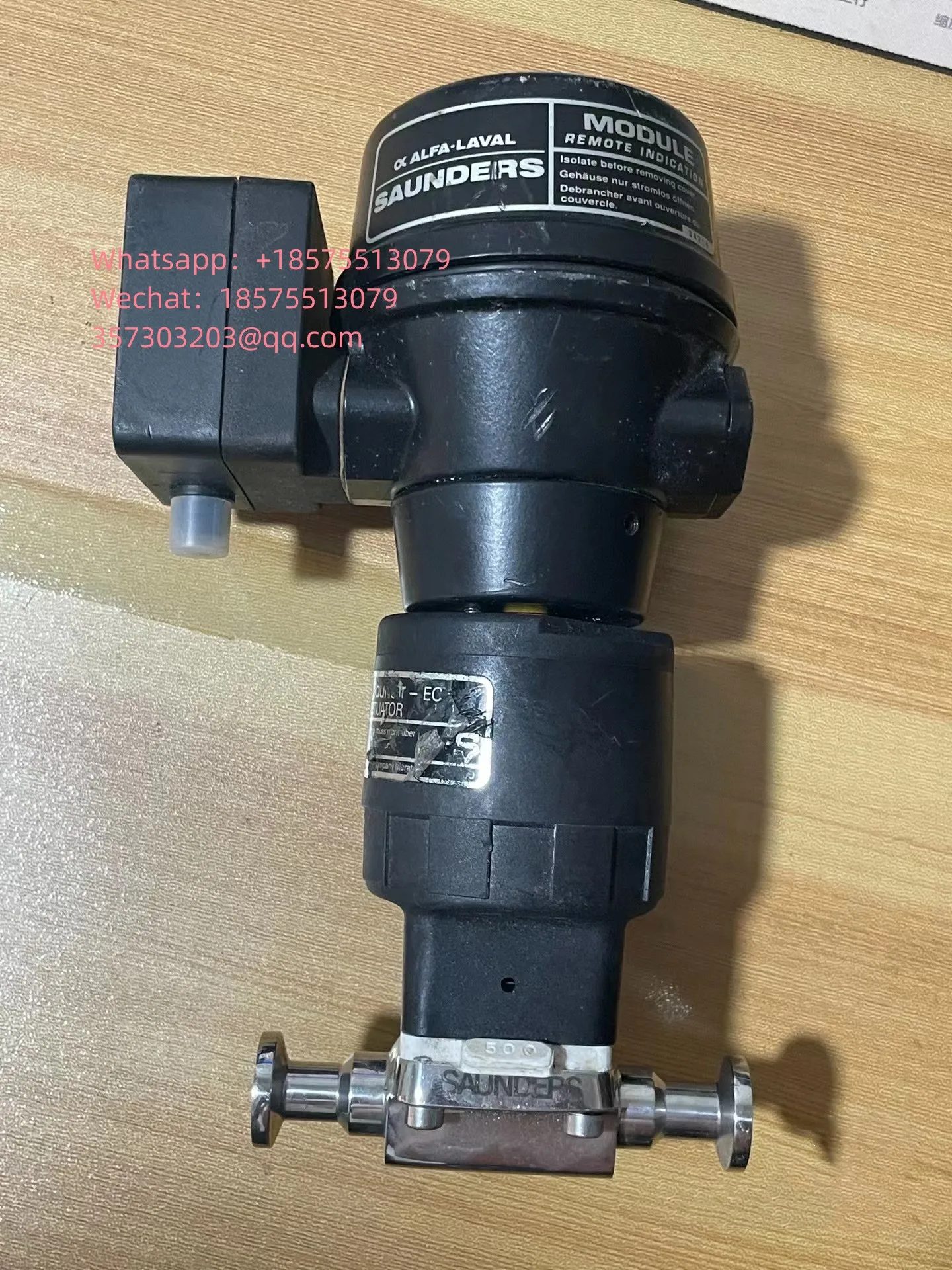 For SAUNDERS Pneumatic Valve M0A-S0M12-13 USED