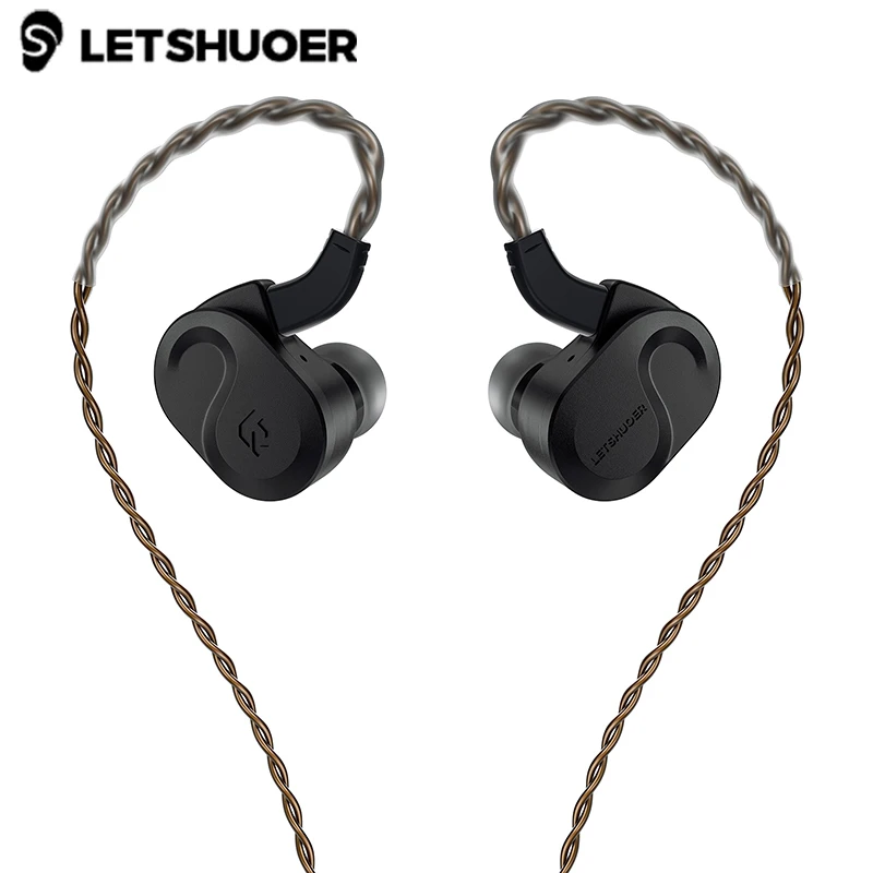 

Letshuoer S08 HiFi Earphone Fourth Generation Dual-coil 13mm Planar Magnetic Driver Monitor In-ear Earphone Wired Earbuds