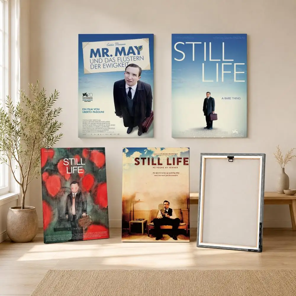 Movie S-Still L-Life Atmospheric Framed Wall Painting Framed Canvas Wall Art Print | Modern Poster | Home Hallway Decor