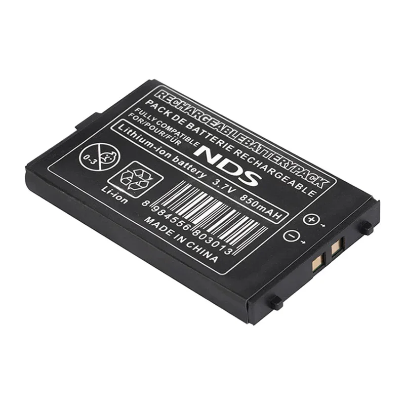 NTR-003 NTR-001 بطارية ليثيوم قابلة للشحن 3.7 فولت 850 مللي أمبير في الساعة لوحدة تحكم ألعاب نينتندو NDS NTR003 بطاريات بديلة