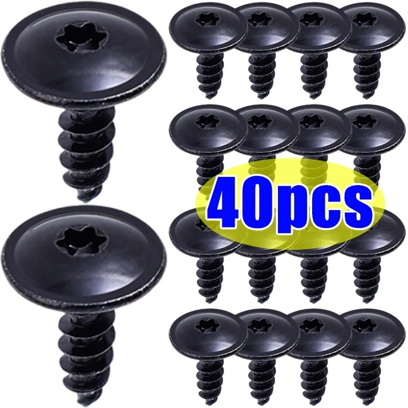 Prendedor de carro parafuso torx motor de carro sob capa respingo guarda parafusos auto-roscantes para audi a4 a3 a5 a6 a7 a8 golf passat n 90974701