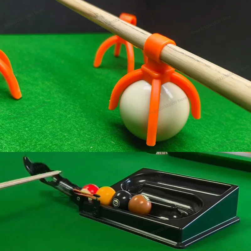 For billiards, swing ball machine, ball practitioner, practice five-point play, training artifact, automatic swing ball, black