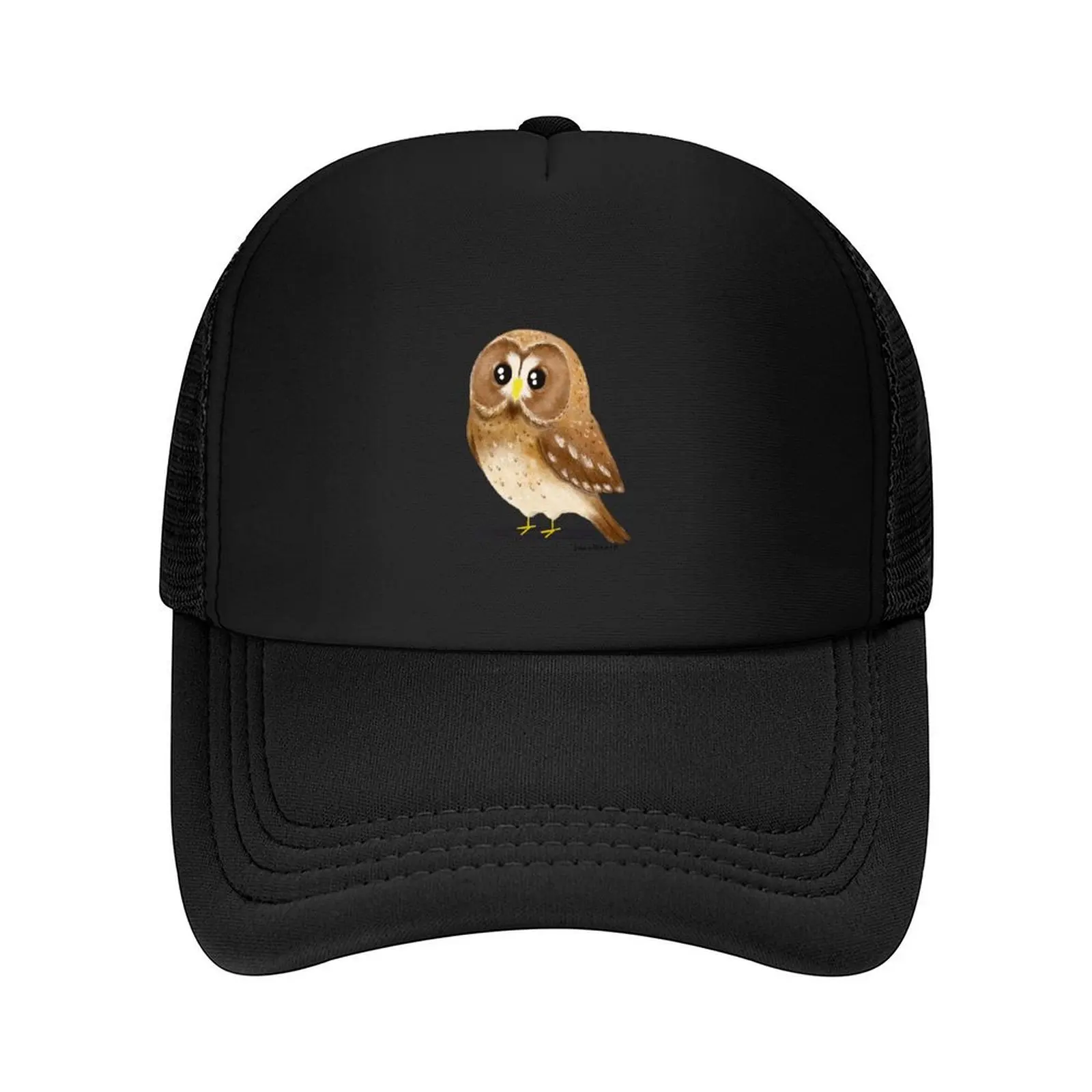 

Tawny Owl Baseball Cap Vintage Mountaineering Horse Hat tea Hat Mens Women's