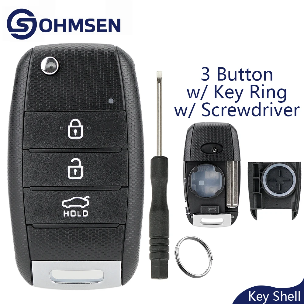 

3-кнопочный пульт дистанционного управления для Kia Sportage CEED Sorento Rio Soul Optima Karens