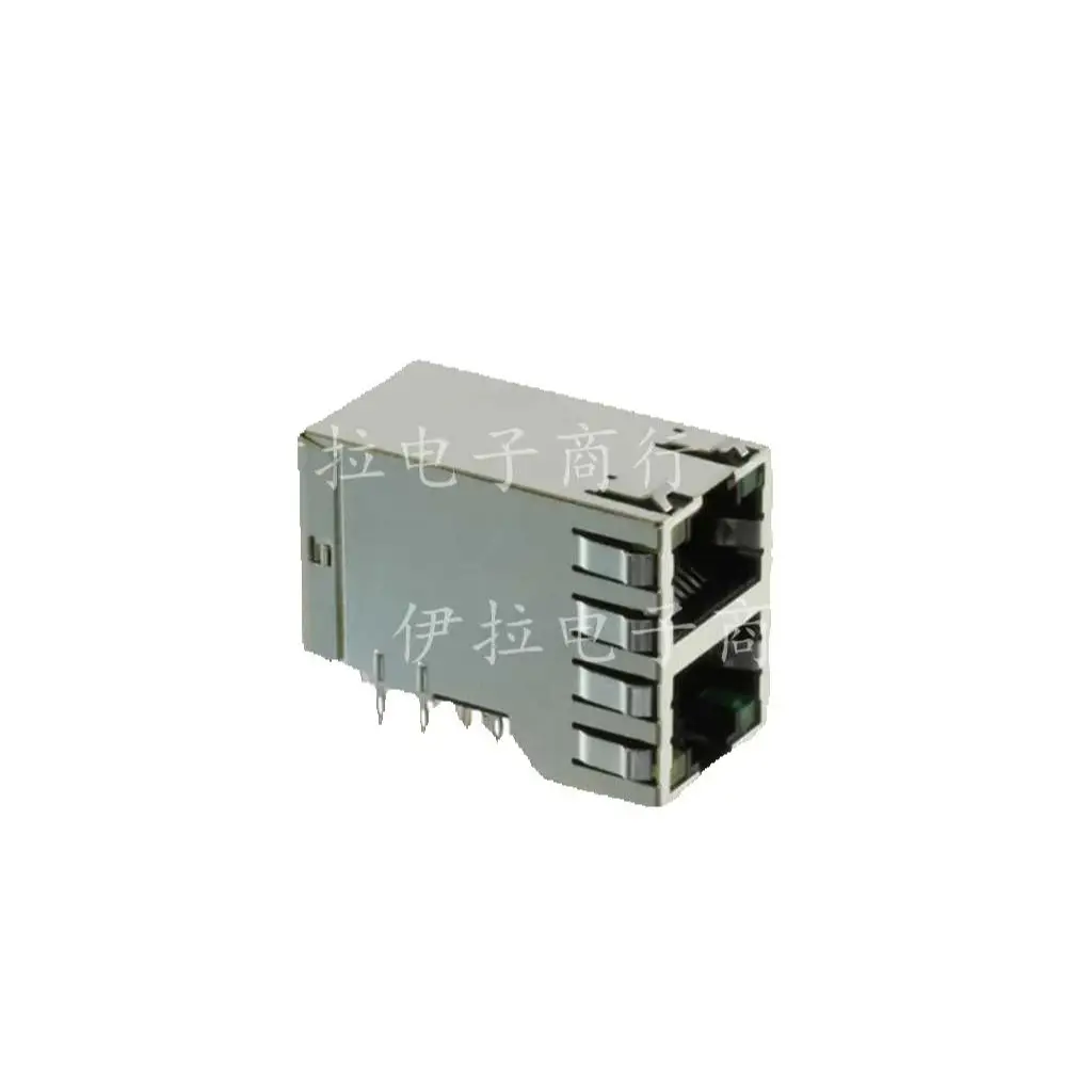 1888653-3 RJ45 Mesh 2*1 Socket with Lamp Upper and Lower Double Layer 31 Long Body Sink Plate