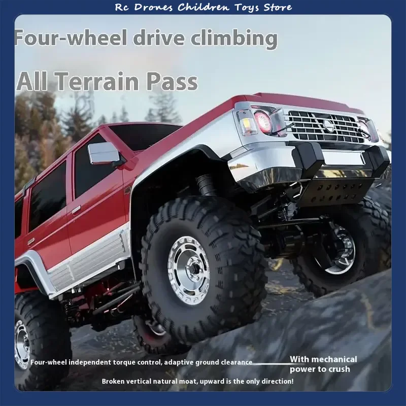 

1:10 Full Scale Model Climbing Car Electric Intelligent Remote Control Car Professional Four-Wheel Drive Rc Off-Road Vehicle Toy