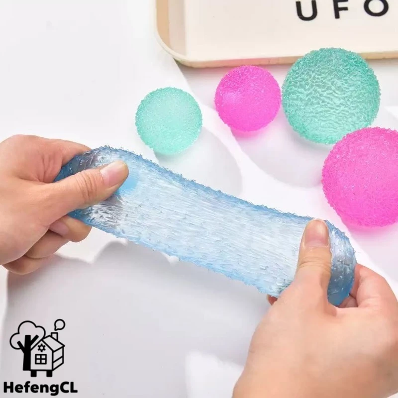 2pcs Colorful Taba Grass Ball Squishy Toy Slow Rising Maltose Gel Squeeze Toy Textured Fidget Stress Ball ADHD Anxiety Relief Kids s Office Desk Decor Birthday Christmas Halloween Thanksgiving New Year Party Favors Gift Stocking Stuffers