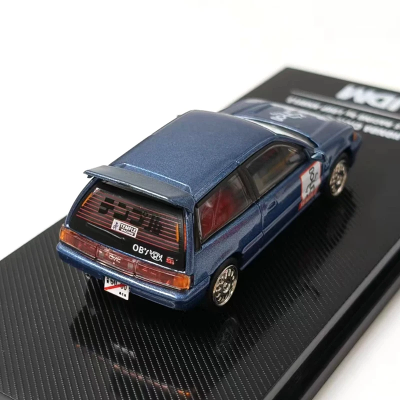 JDM1: 64 schaal CIVIC SiE-AT simulatie automodel statische collectie versierd vakantiegeschenken speelgoed
