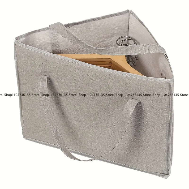 4Pcs Hanger Storage Storage Bag, Triangular Bag with Handle Baseplate Saves Space and Is Convenient for Storing Hangers