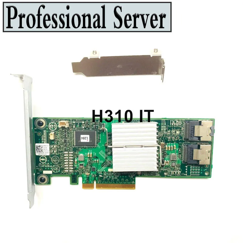 Imagem -01 - para Dell H310 6gbps Sas Hba Fw: P20 92118i it Modo Zfs Nas Unraid
