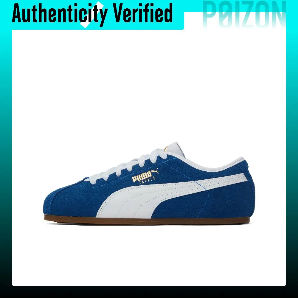 Tênis Casual Unissex PUMA Tackle Coverage Support Leve Cano Baixo Azul 404456-02
