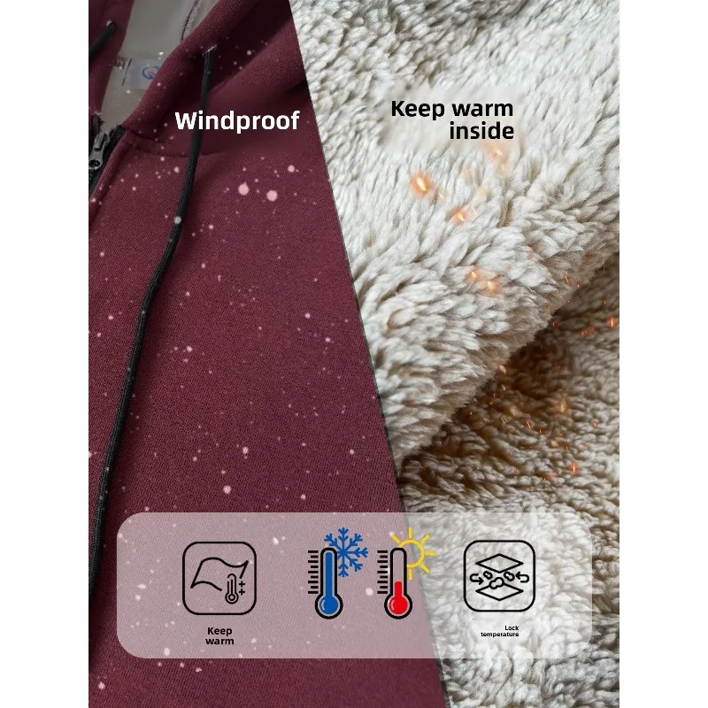 Picture 7: Wheelchair Cape for Elderly Disabled People Hooded Warm Cloak Autumn Winter Spring Outdoor Wear Mobility Scooter Windproof Soft