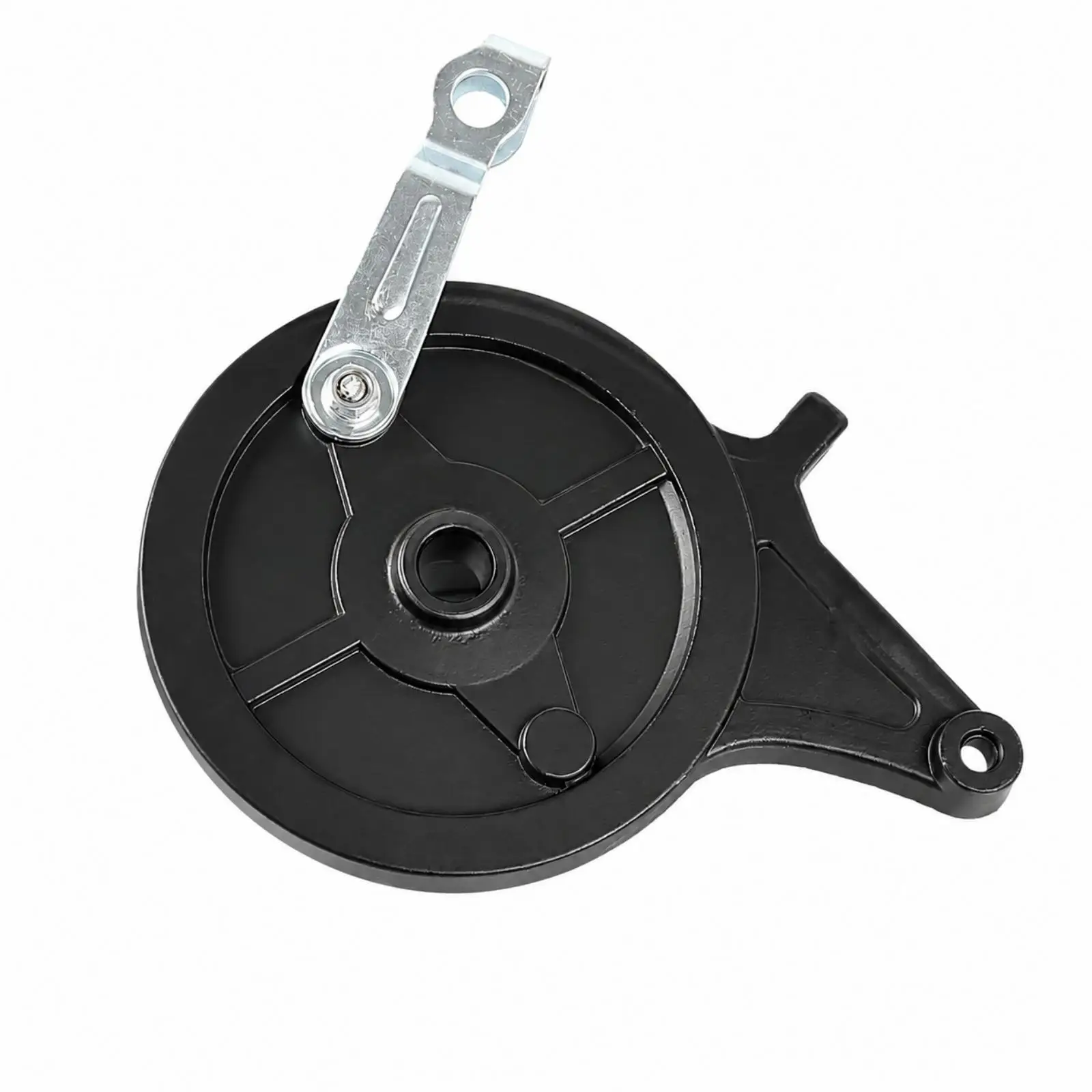 Complete Rear Drum Brake Assembly for Electric Scooter Aluminum Body with Brake Arm and Shoes for E Bike Brake Repair