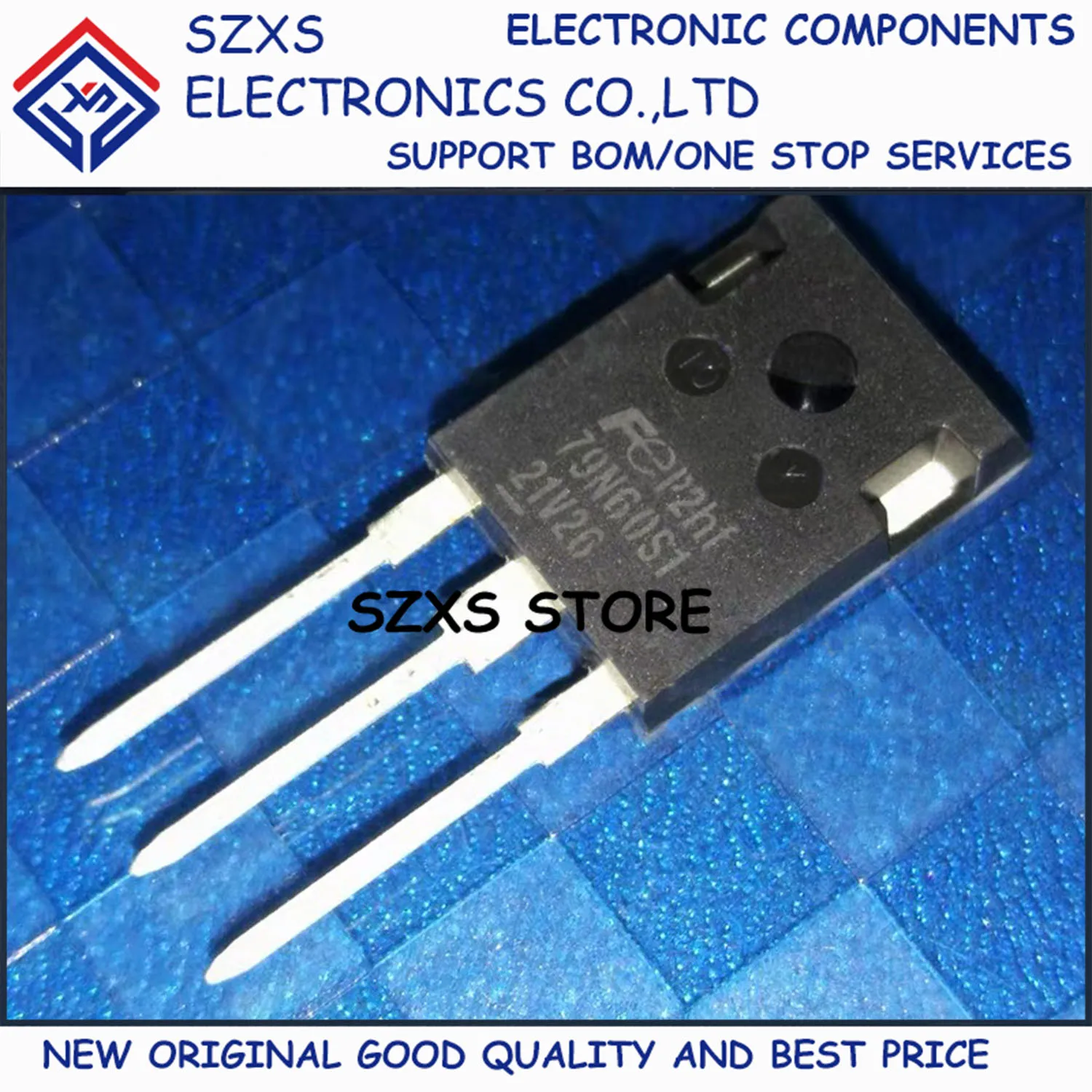 

New Original 5Pcs 79N60S1 FMW79N60S1 TO-247 600V 79A MOSFET Field-Effect Transistor In Stock Electronic Components Good Quality