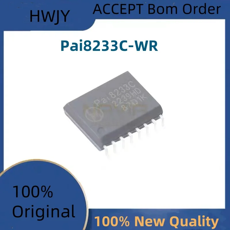 5Pcs 100% New Pai8233C-WR WBSOIC-14 π141E60Q π141E61Q WBSOIC-16 Brand New Original Chips Ic